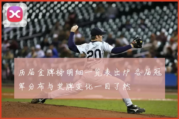 历届金牌榜明细一览表出炉 各届冠军分布与奖牌变化一目了然