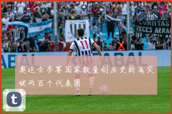奥运会参赛国家数量创历史新高突破两百个代表团