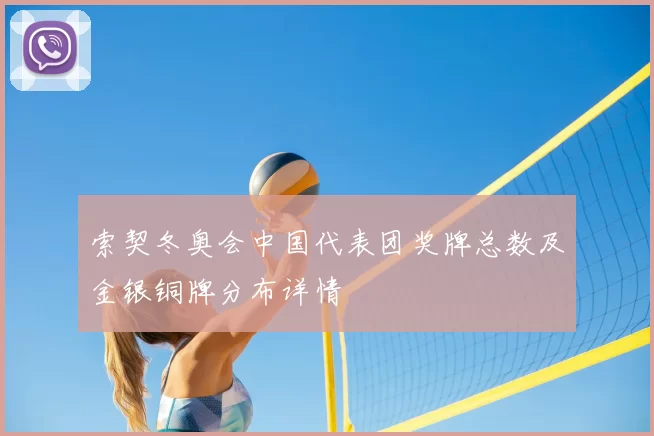 索契冬奥会中国代表团奖牌总数及金银铜牌分布详情